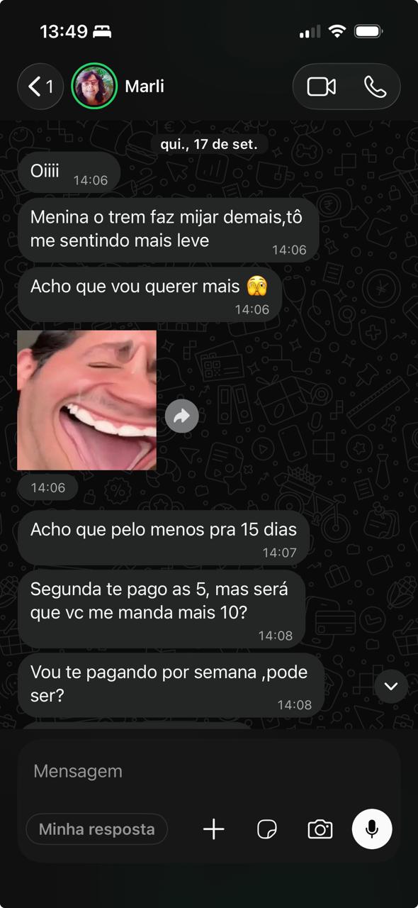 Feedback da Marli
