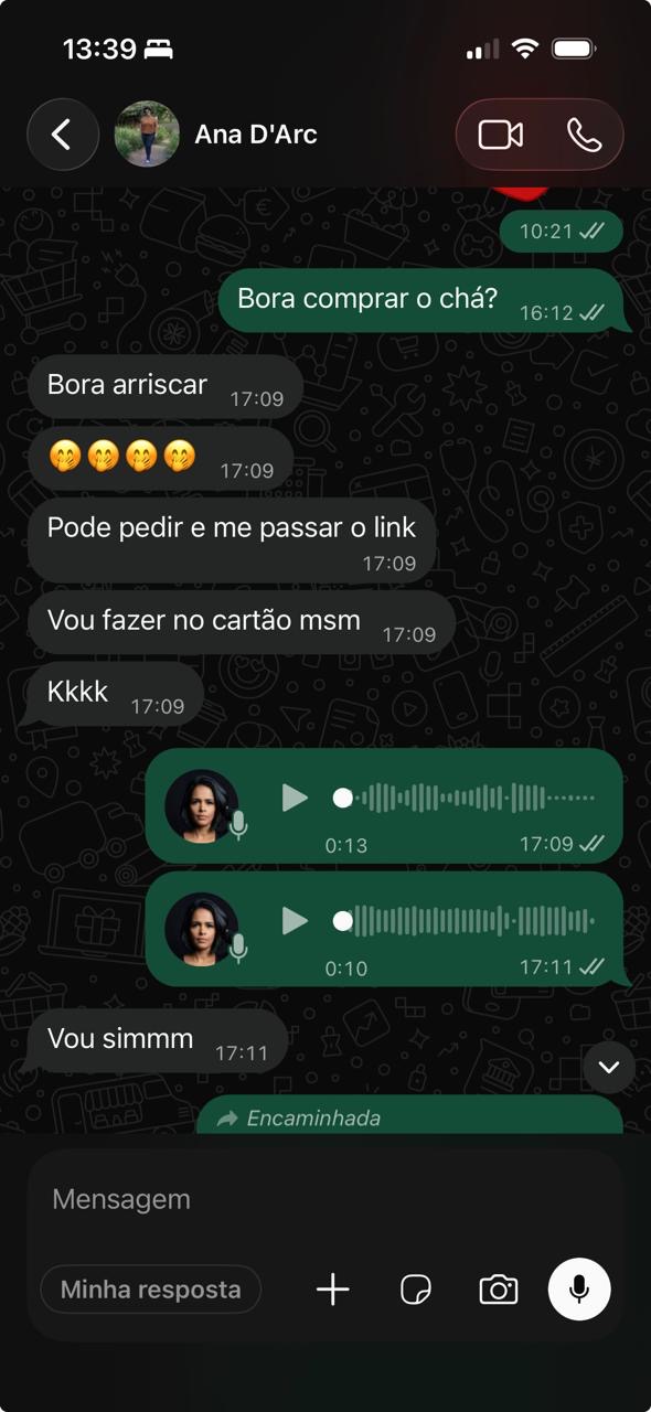 Feedback da Ana D'Arc